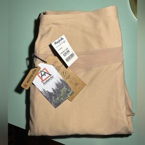 Avalanche Brand - High-Waisted Tan Workout Leggings